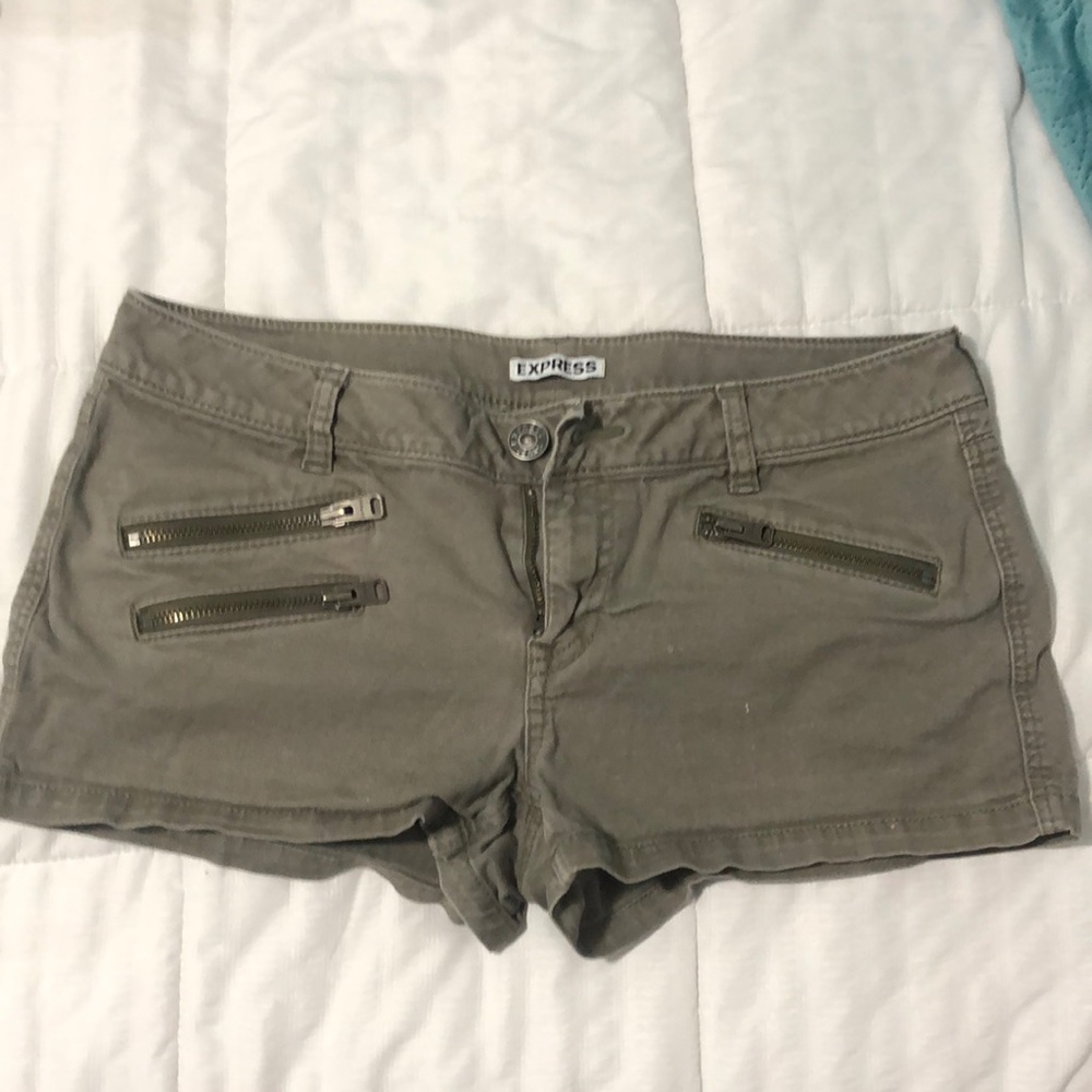 Express- low rise booty shorts